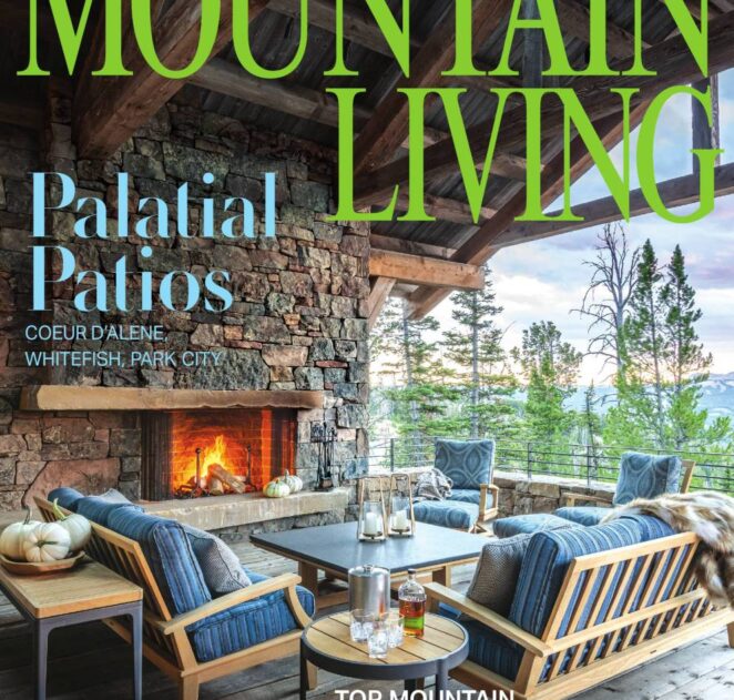 Cover Page of Mountain Living Magazine May/June 2023