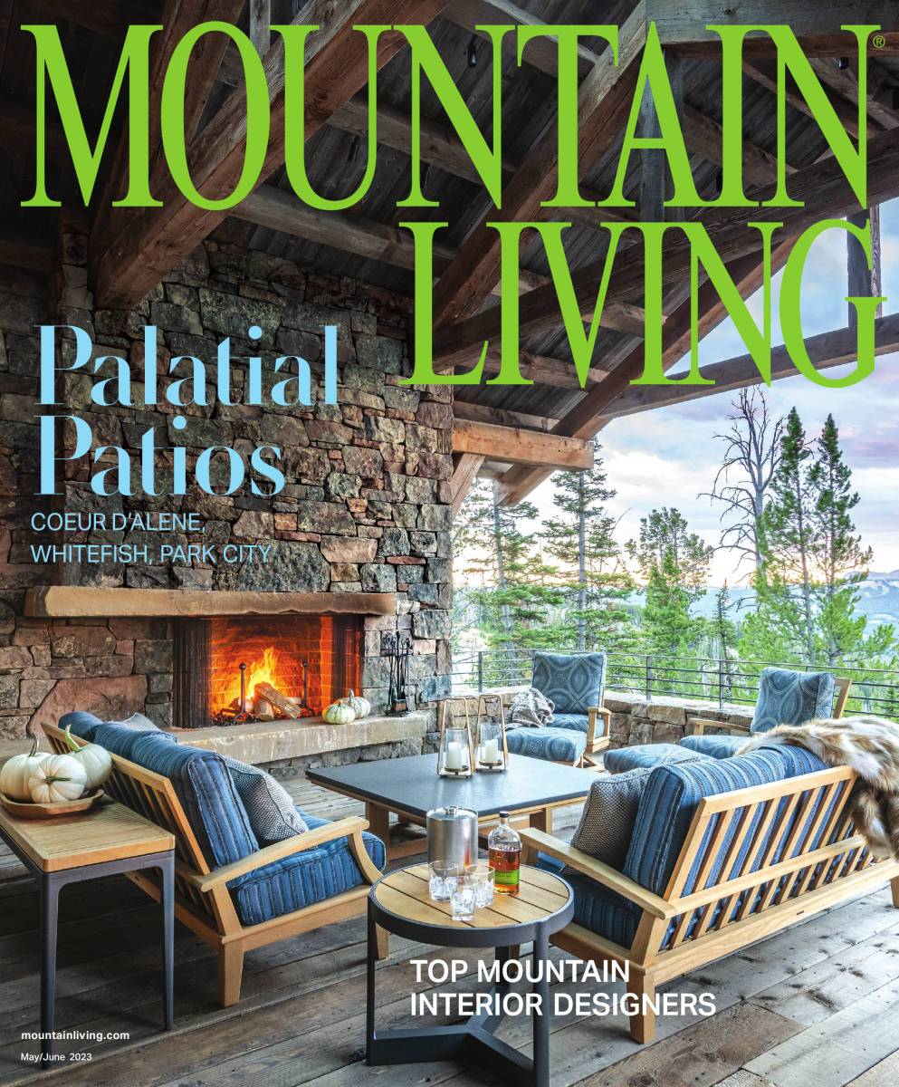 Cover Page of Mountain Living Magazine May/June 2023